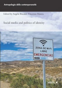 Copertina del libro Social media and politics of identity